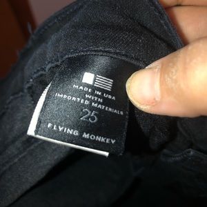 Flying monkey skinny jeans
